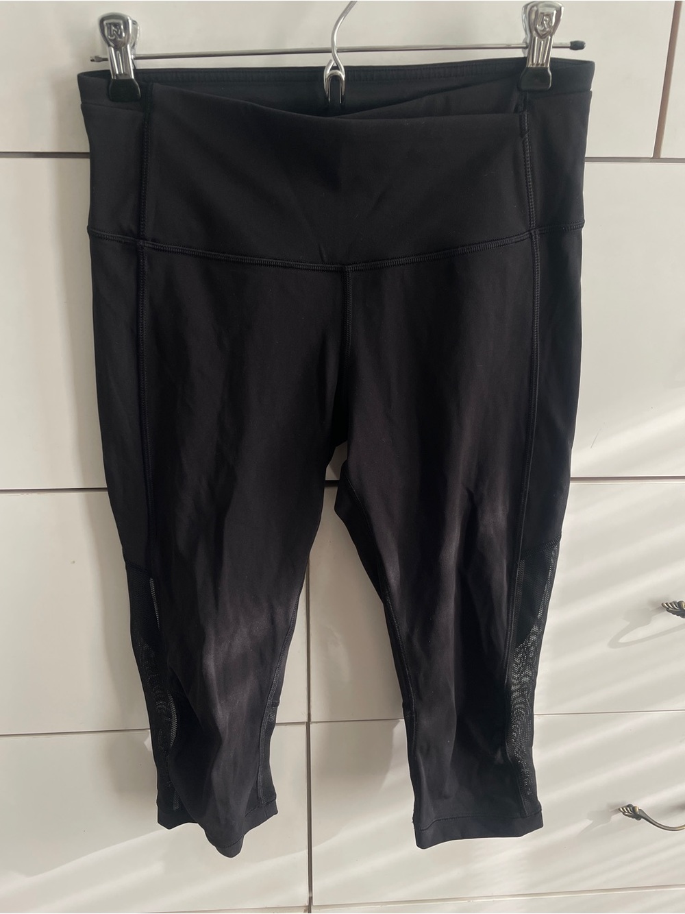 Lululemon Black Cropped Leggings